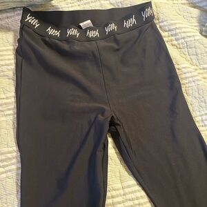 YITTY Black Leggings with High Waistband